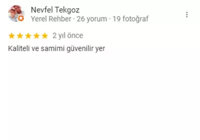 Ekomax Google yorumu