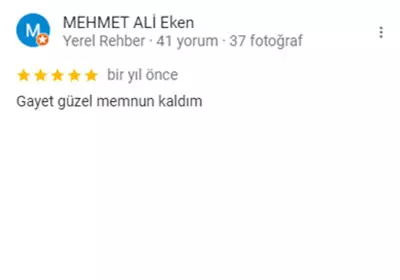 Ekomax Google yorumu