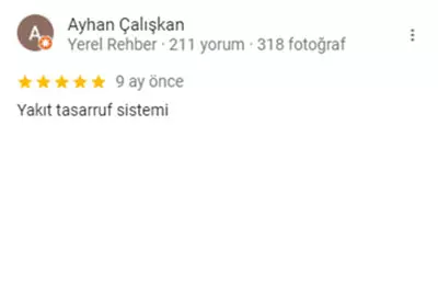 Ekomax Google yorumu