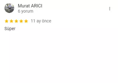 Ekomax Google yorumu
