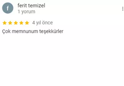 Ekomax Google yorumu