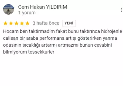 Ekomax Google yorumu