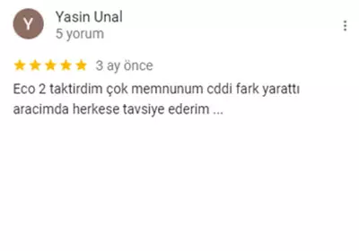 Ekomax Google yorumu