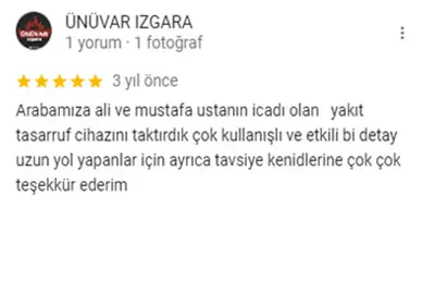Ekomax Google yorumu