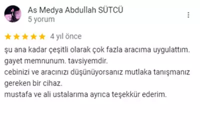 Ekomax Google yorumu