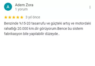 Ekomax Google yorumu