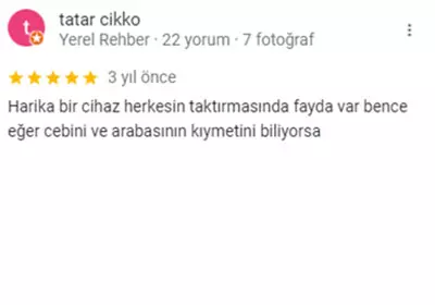 Ekomax Google yorumu