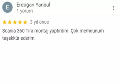 Ekomax Google yorumu